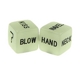Luminescent Flirting Dice (2 dices included)