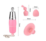 Bullet Vibrator with Attachments