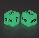 Luminescent Flirting Dice (2 dices included)
