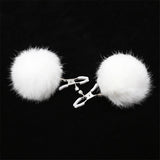 Fur Ball Nipple Clamps Huawen Toys