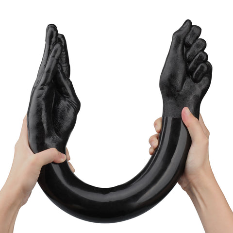 Black Fists Double Dong Being Fetish