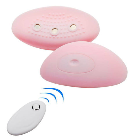 Pink Breast Massager with Remote Xiangle