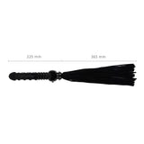Suede vibrating Flogger Whip