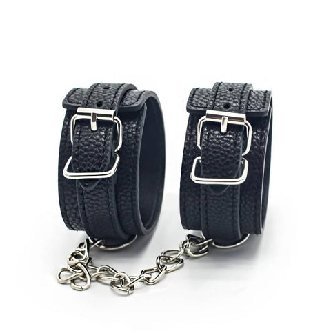 Plush Leather Handcuffs Huawen Toys