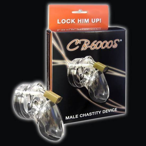 Hard Clear Chastity Device FAAK