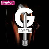 20cm Long G-spot Power Silver Vibrator