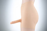 Full Silicone Penis Extension Underwear For Men in White
